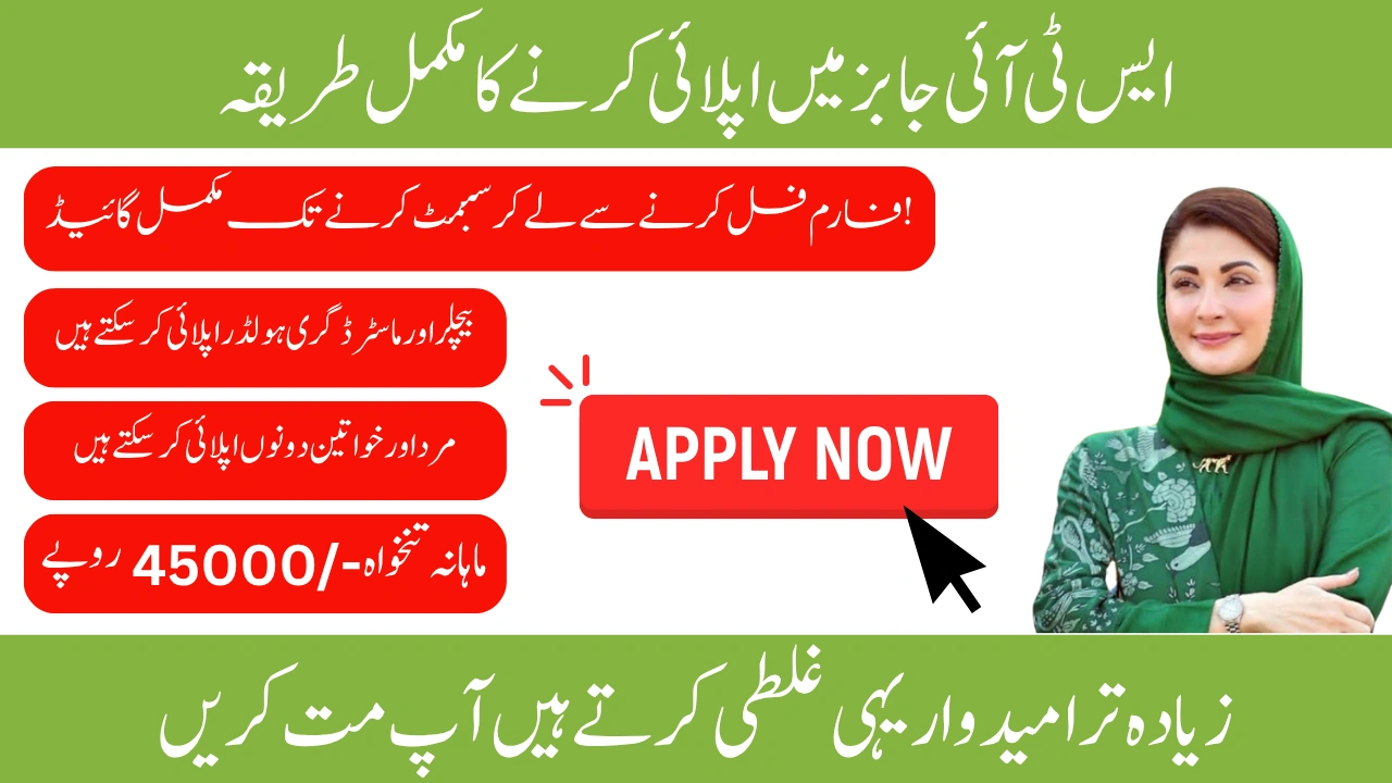 Apply for STI Jobs 2025 in Punjab